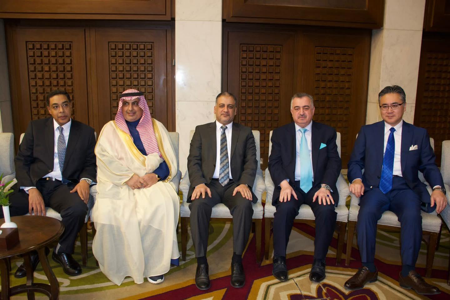 الوكيل البرزنجي يشارك في إحتفالية السفارة اليابانية بمناسبة العيد الوطني الياباني. 